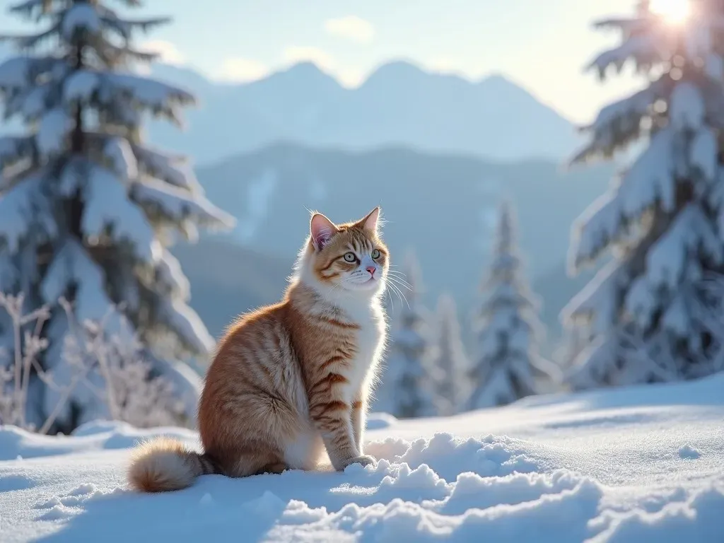 北海道の猫の写真