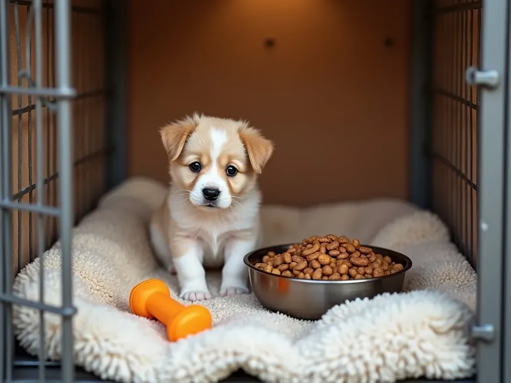 子犬の食事