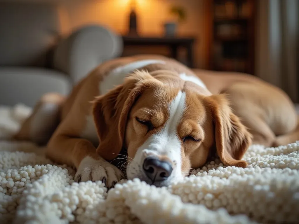 犬が体をくっつけて寝る理由