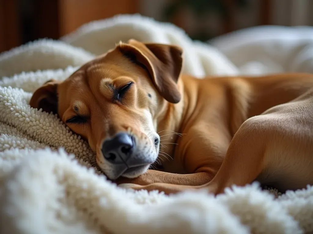 犬が寝る位置