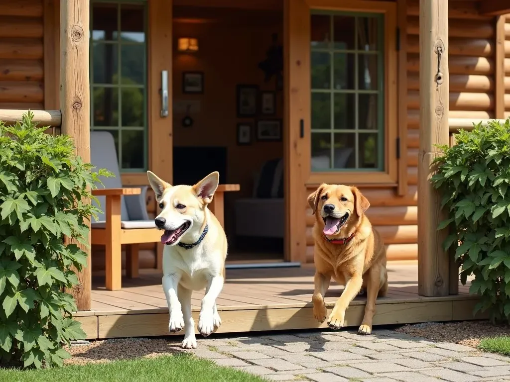 犬と泊まれる宿