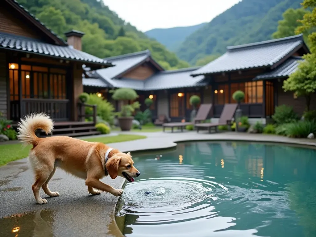 犬と泊まれる温泉