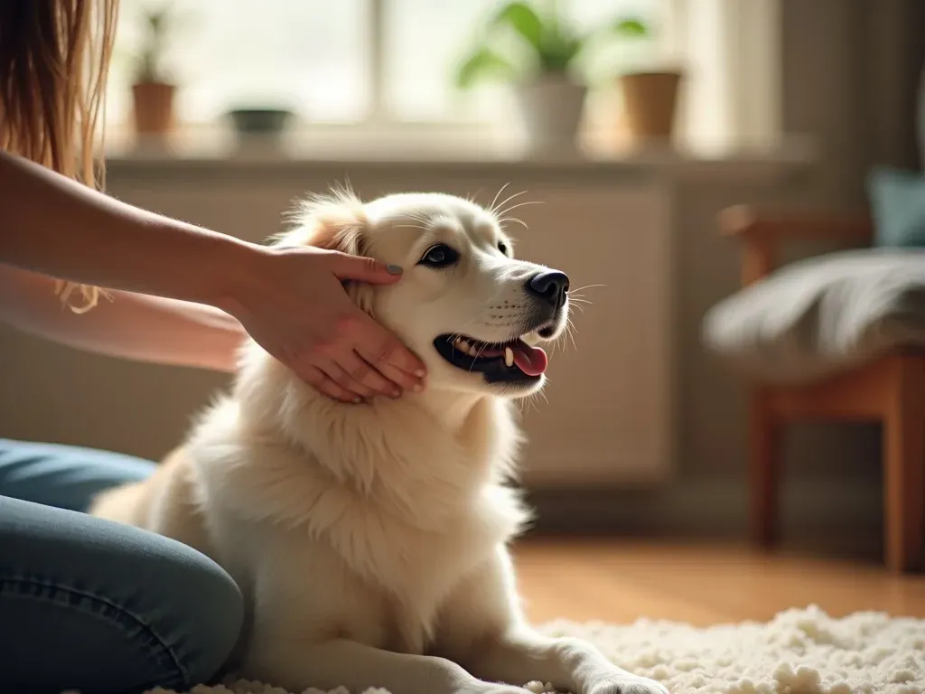 犬の撫で方