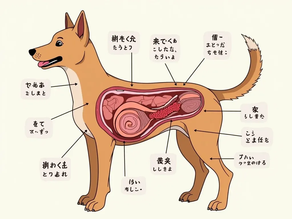 犬の消化器官