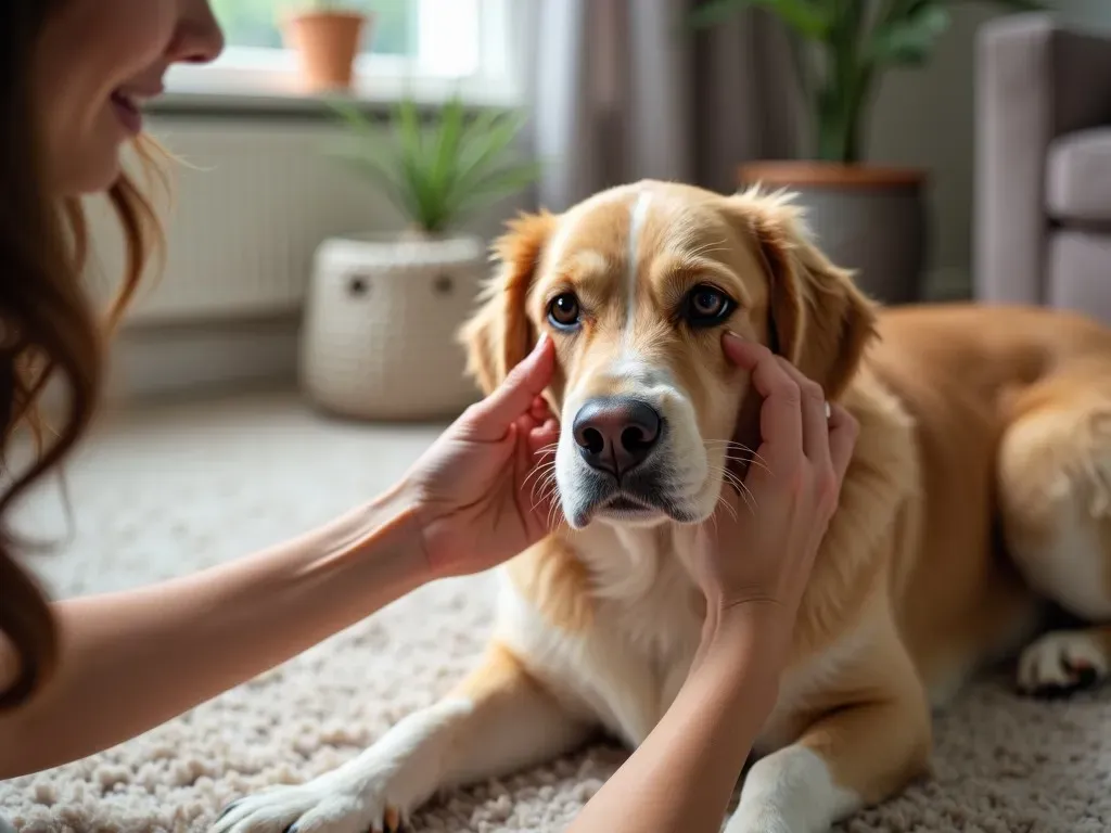 犬の目やにのケア