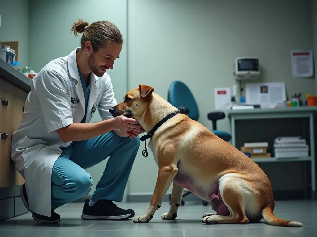 犬の腹水の症状