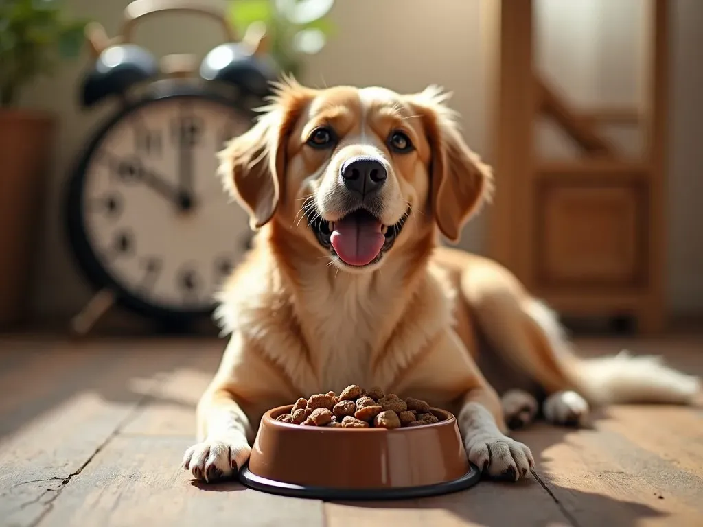 犬の食事の間隔