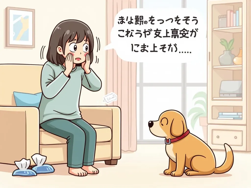 犬アレルギー症状