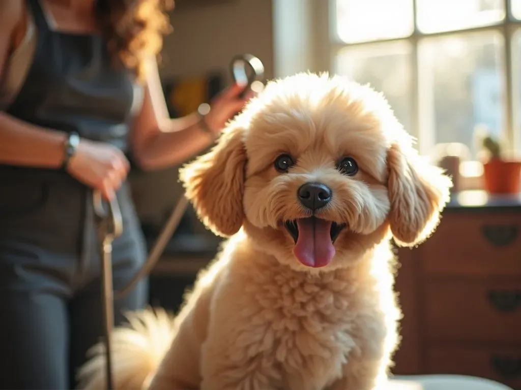 犬 アフター トリミング