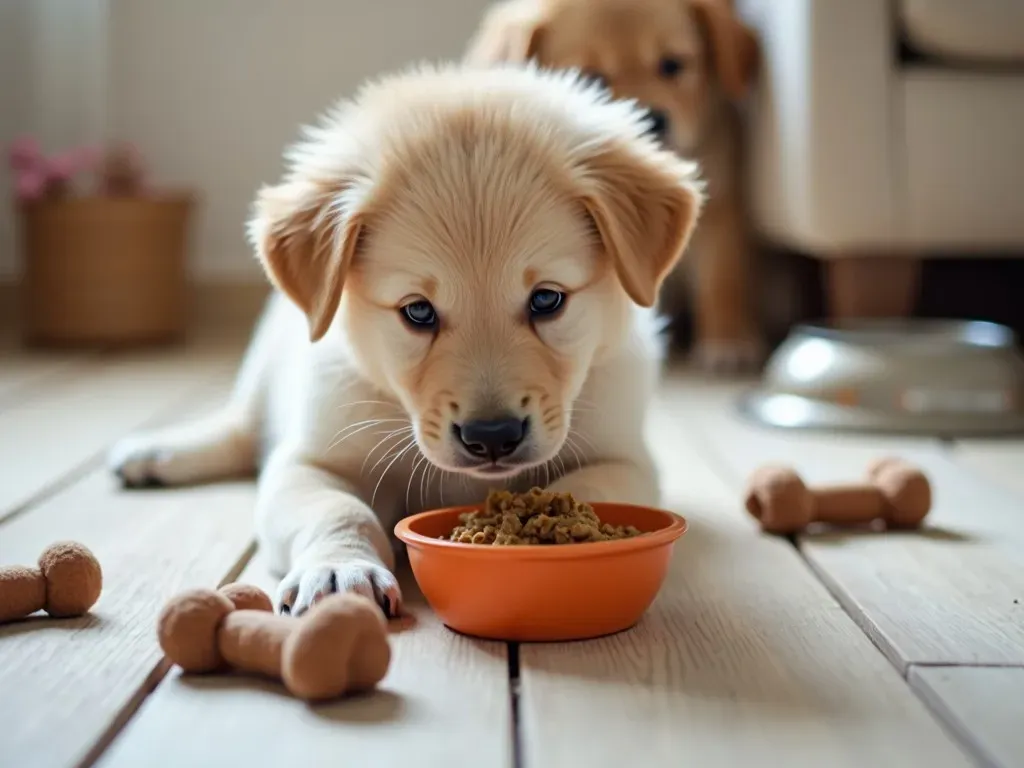 犬 パピーの食事