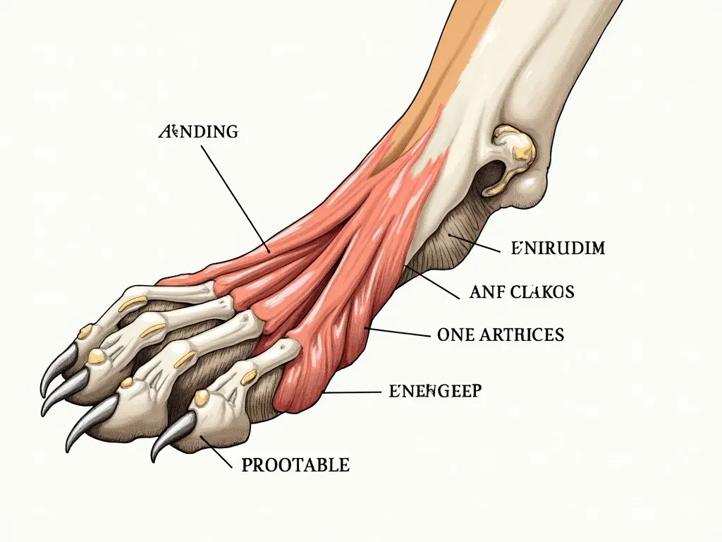 犬 前足の構造