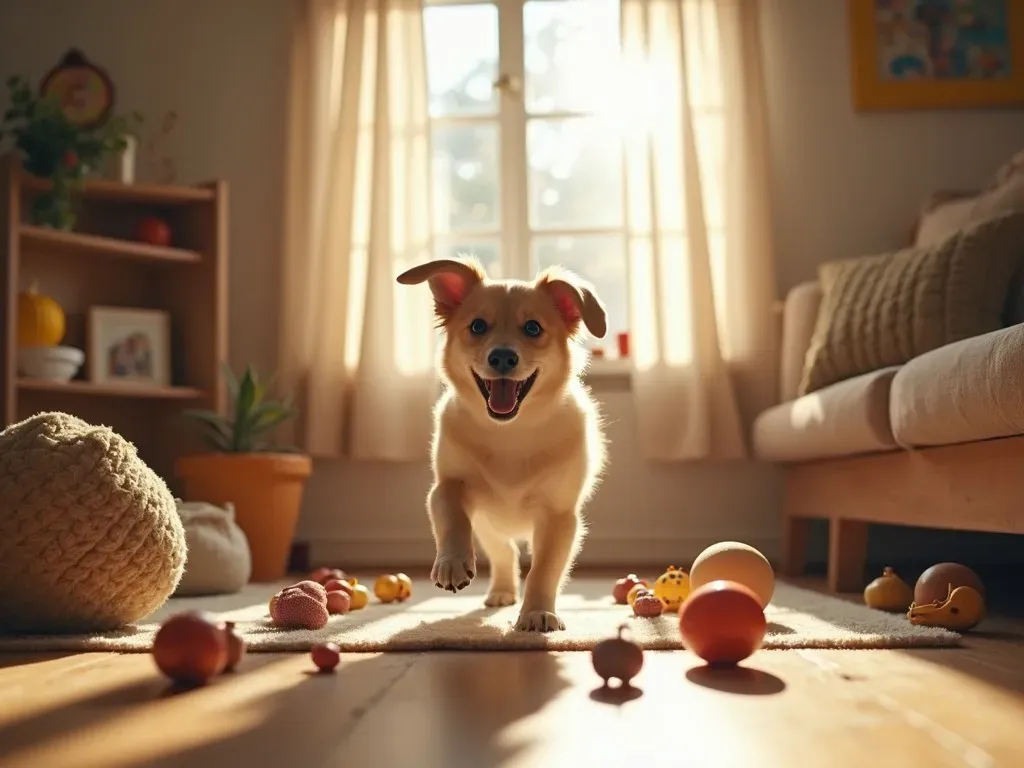 犬 室内遊び