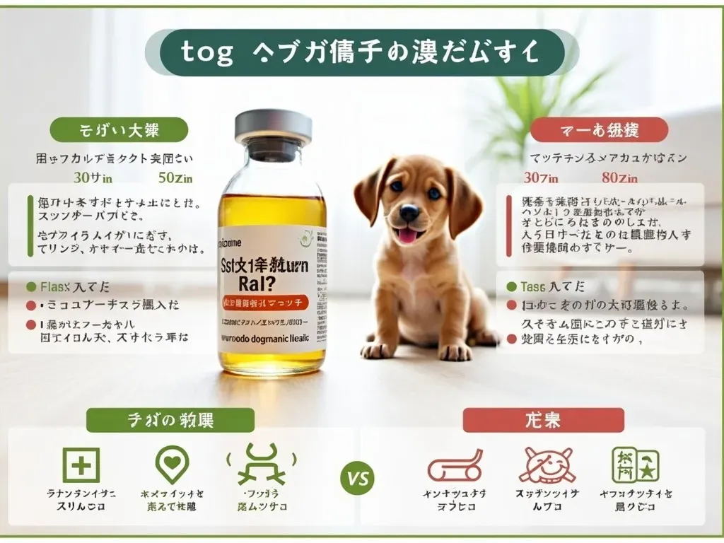 犬 混合ワクチンと狂犬病ワクチンの比較画像