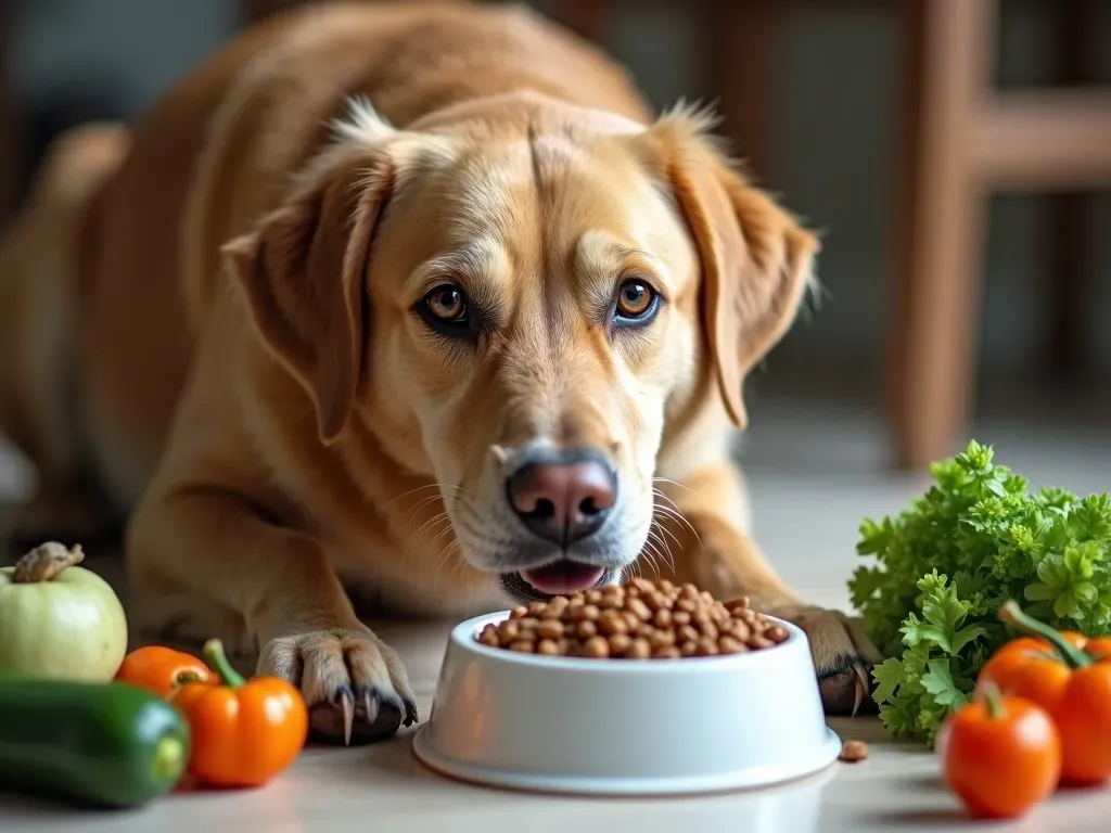 老犬 食事量